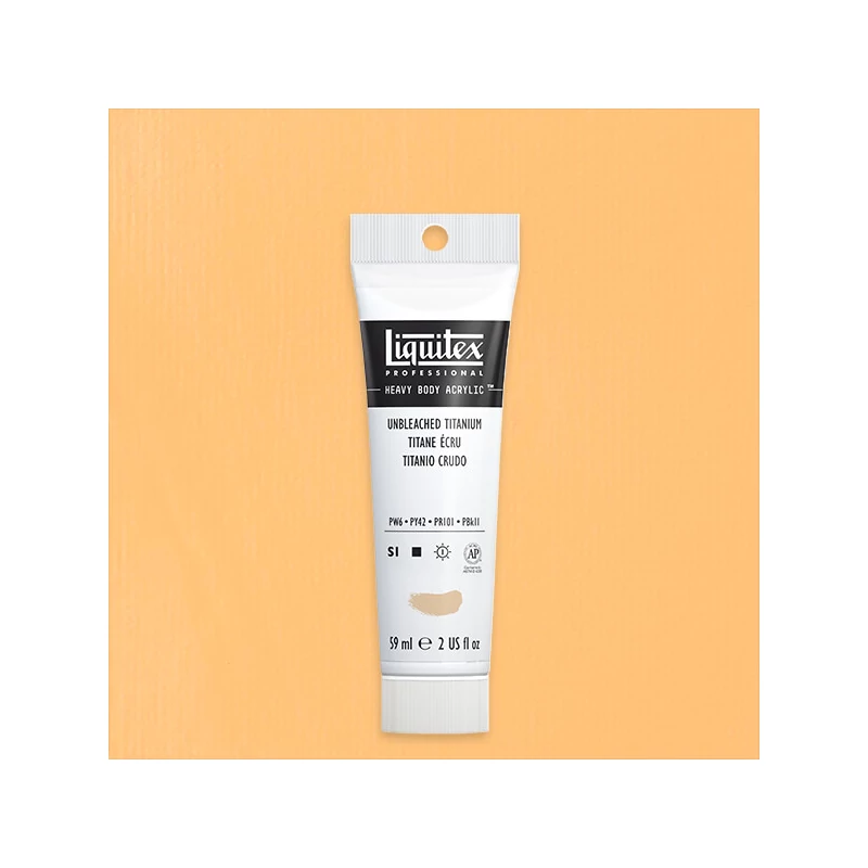 Liquitex Heavy Body akrilna boja, 59 ml - 434, unbleached titanium