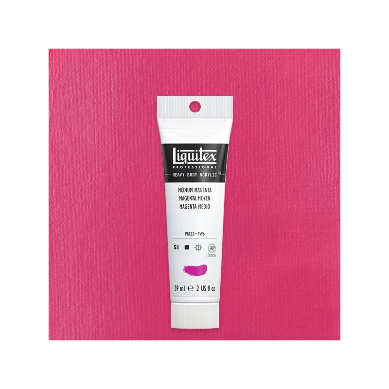 Liquitex Heavy Body akrilna boja, 59 ml - 500, medium magenta
