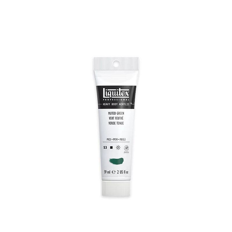 Liquitex Heavy Body akrilna boja, 59 ml - 501, muted green
