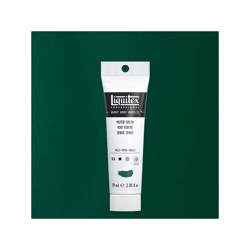 Liquitex Heavy Body akrilna boja, 59 ml - 501, muted green