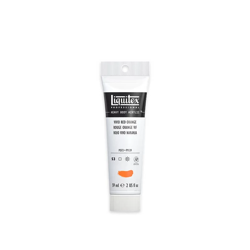 Liquitex Heavy Body akrilna boja, 59 ml - 620, vivid red orange