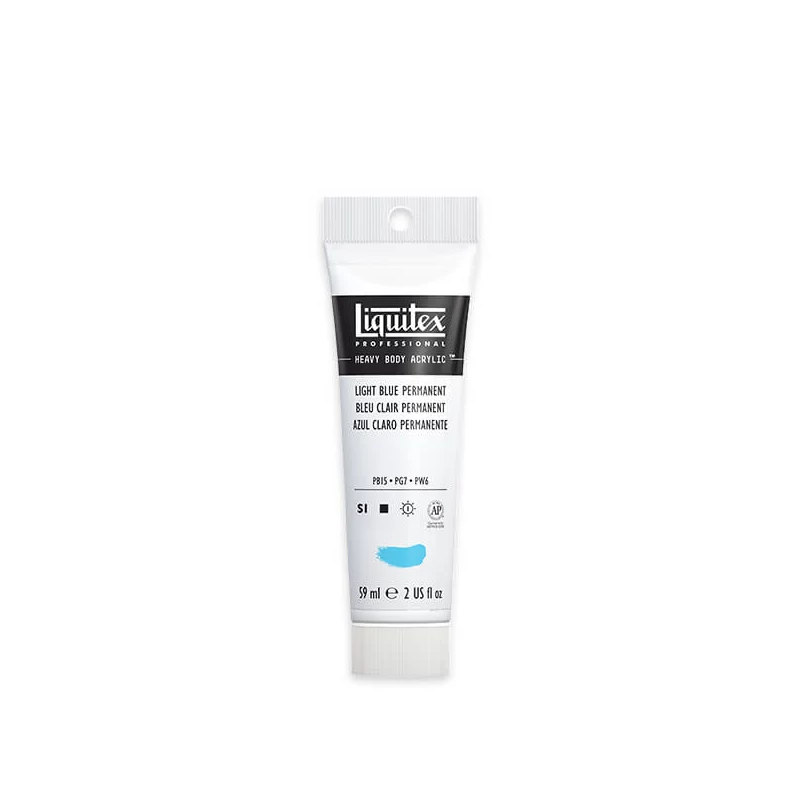 Liquitex Heavy Body akrilna boja, 59 ml - 770, light blue permanent