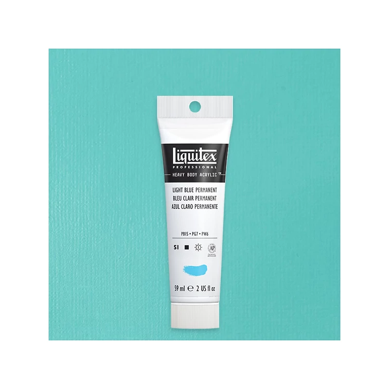 Liquitex Heavy Body akrilna boja, 59 ml - 770, light blue permanent