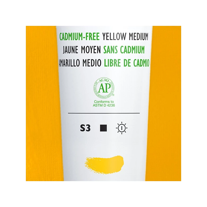 Liquitex Heavy Body akrilna boja, 59 ml - 890, cadmium-free yellow medium