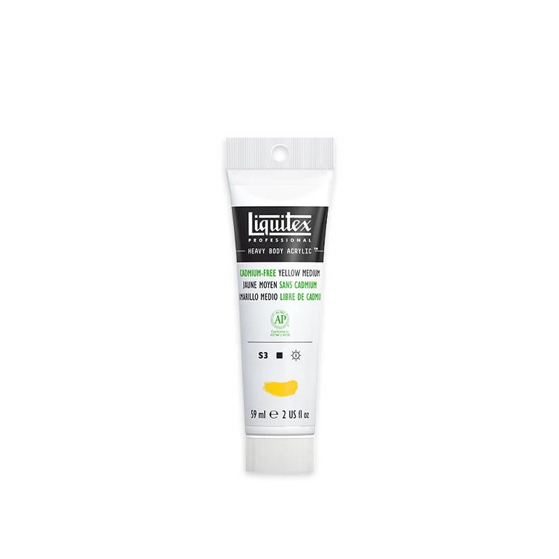 Liquitex Heavy Body akrilna boja, 59 ml - 890, cadmium-free yellow medium