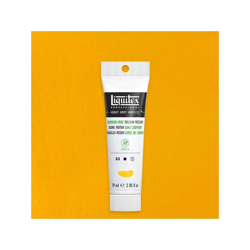 Liquitex Heavy Body akrilna boja, 59 ml - 890, cadmium-free yellow medium