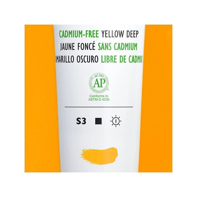 Liquitex Heavy Body akrilna boja, 59 ml - 891, cadmium-free yellow deep
