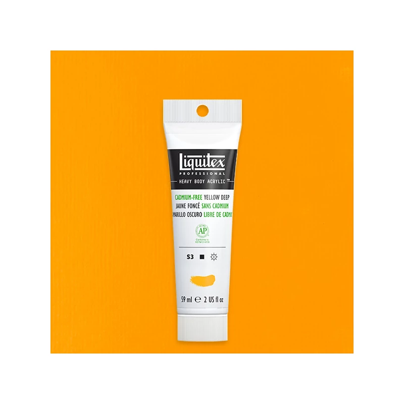 Liquitex Heavy Body akrilna boja, 59 ml - 891, cadmium-free yellow deep