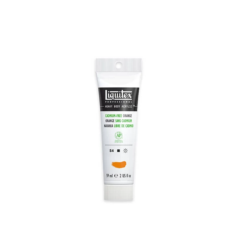 Liquitex Heavy Body akrilna boja, 59 ml - 892, cadmium-free orange