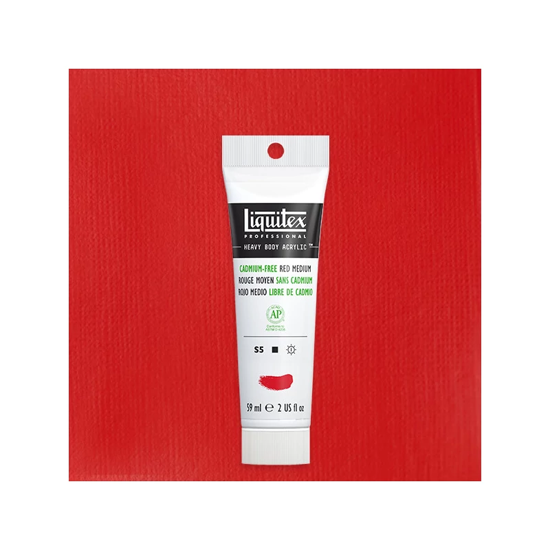 Liquitex Heavy Body akrilna boja, 59 ml - 894, cadmium-free red medium