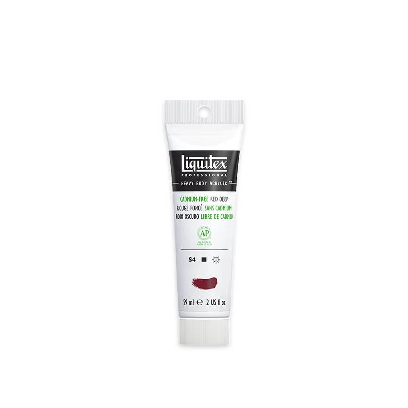 Liquitex Heavy Body akrilna boja, 59 ml - 895, cadmium-free red deep