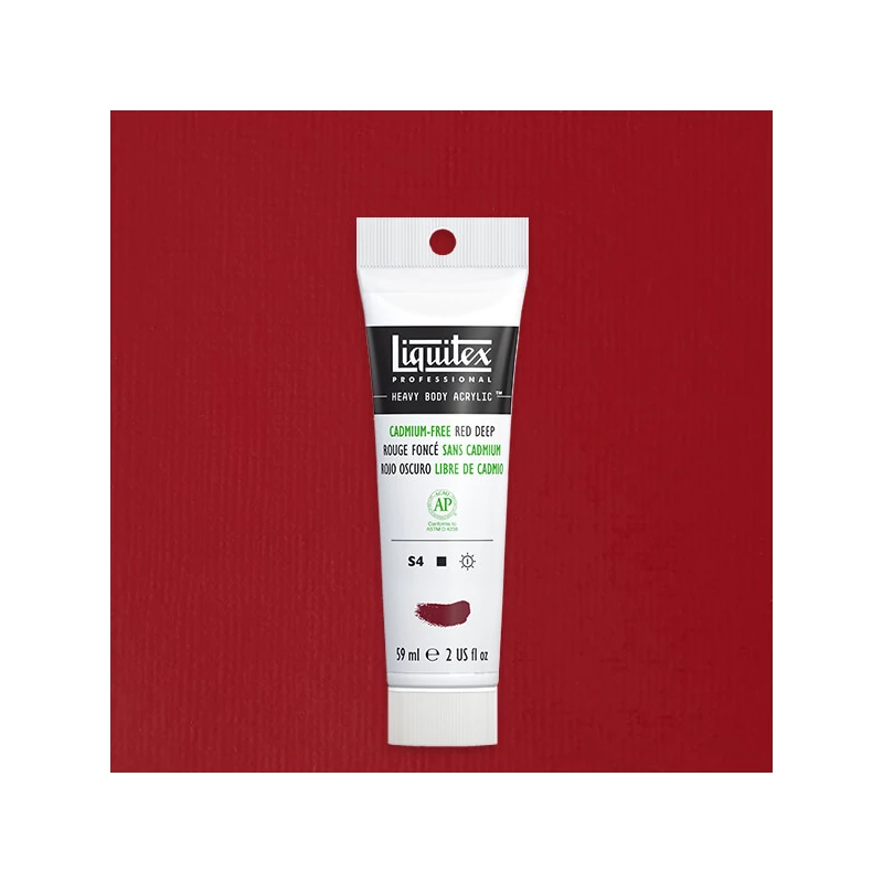 Liquitex Heavy Body akrilna boja, 59 ml - 895, cadmium-free red deep