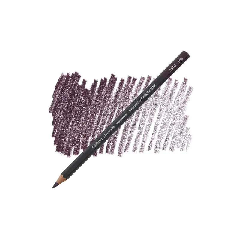 Caran d'Ache Museum akvarel olovka - 106, dark plum