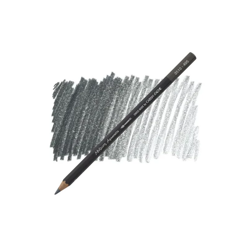 Caran d'Ache Museum akvarel olovka - 495, slate grey