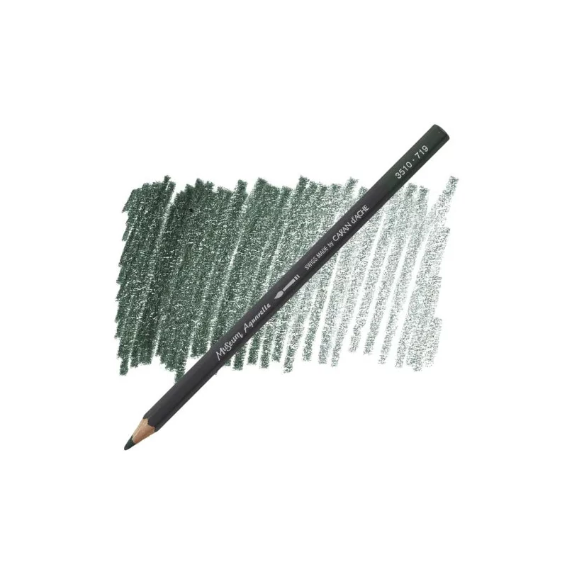 Caran d'Ache Museum akvarel olovka - 719, dark phthalocyanine green
