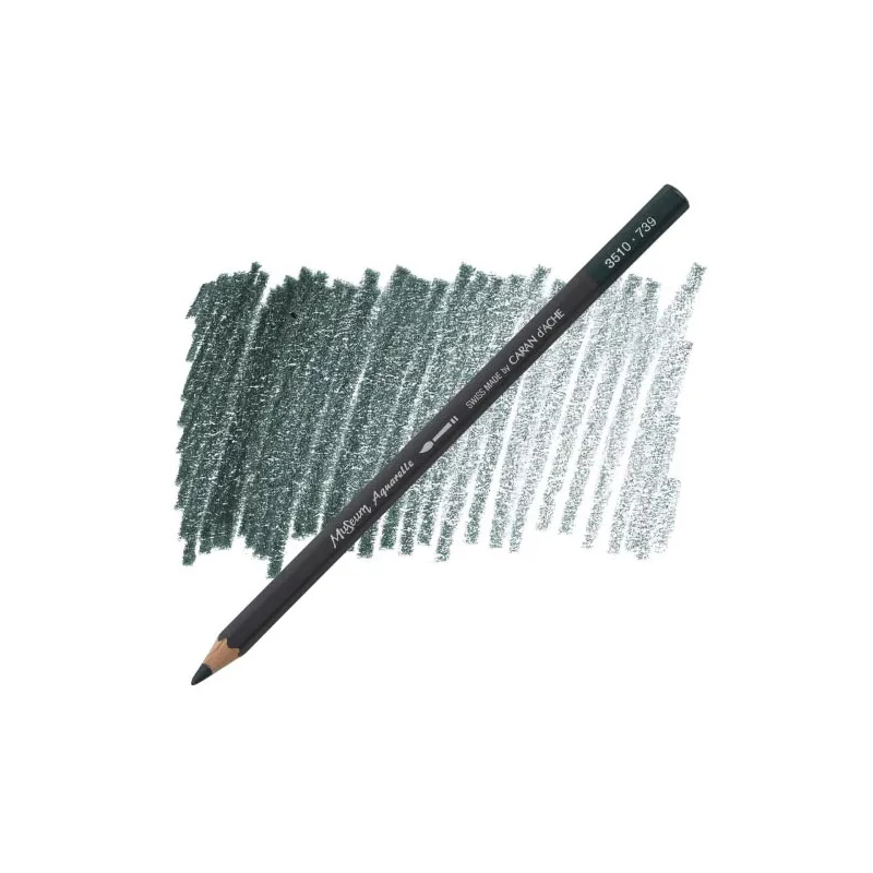 Caran d'Ache Museum akvarel olovka - 739, dark sap green