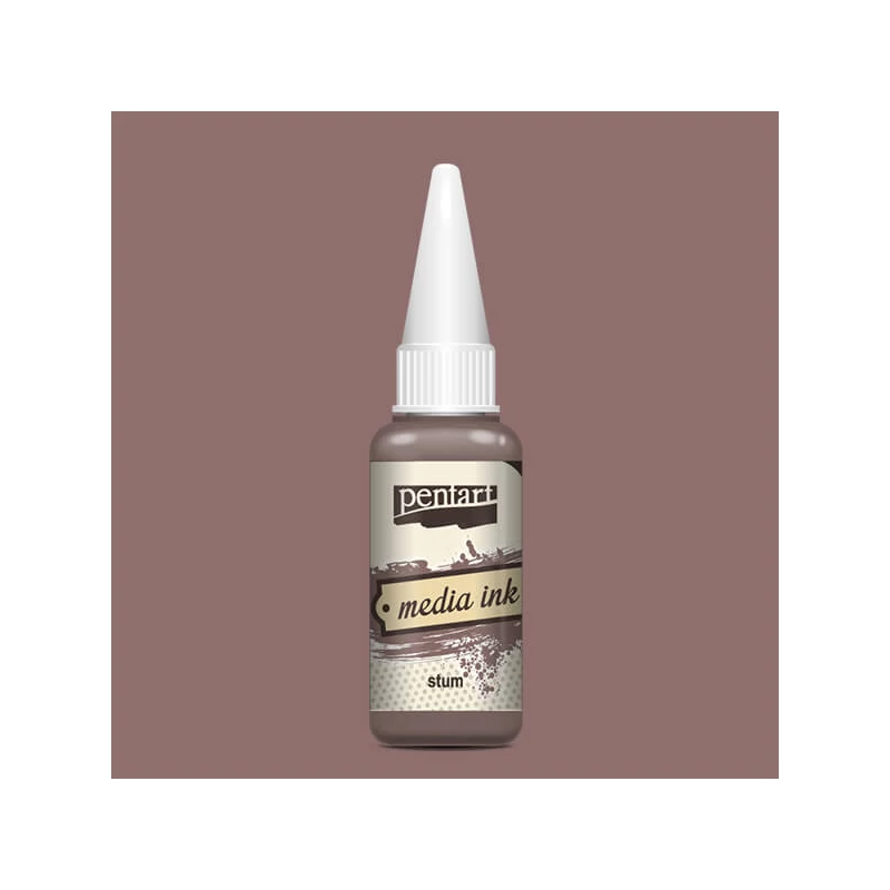 Tinta Pentart Media, tinta boja, 20 ml - mora