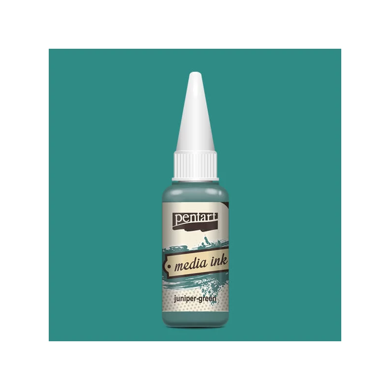 Tinta Pentart Media, tinta boja, 20 ml - smreka