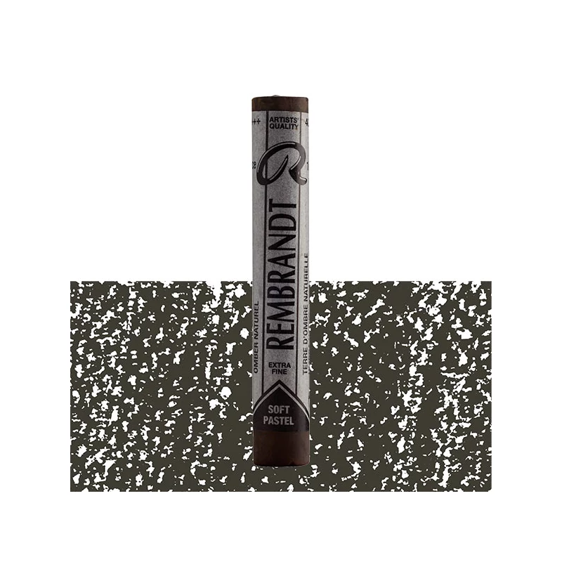 Rembrandt praškasta pastelna kreda - 408.5, raw umber