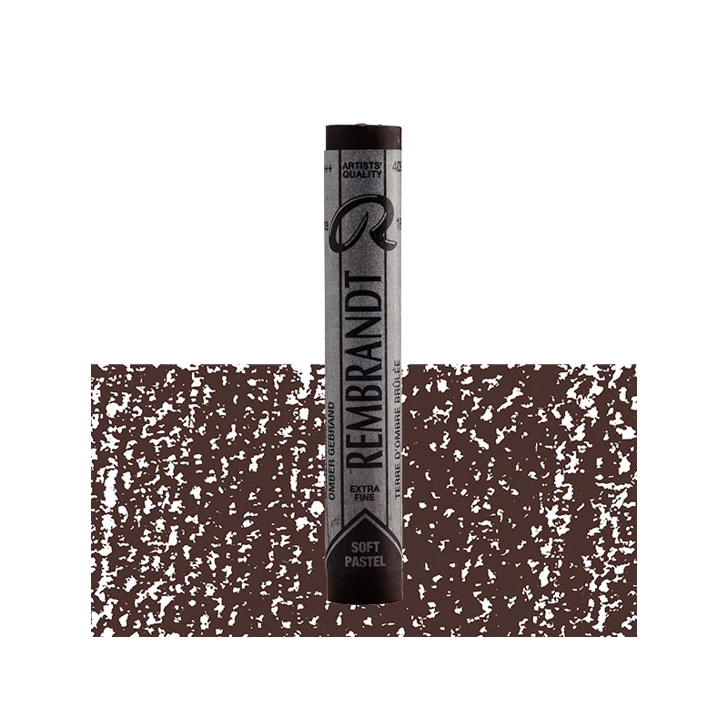 Rembrandt praškasta pastelna kreda - 409.3, burnt umber