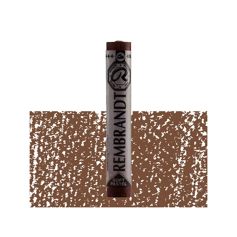 Rembrandt praškasta pastelna kreda - 409.7, burnt umber