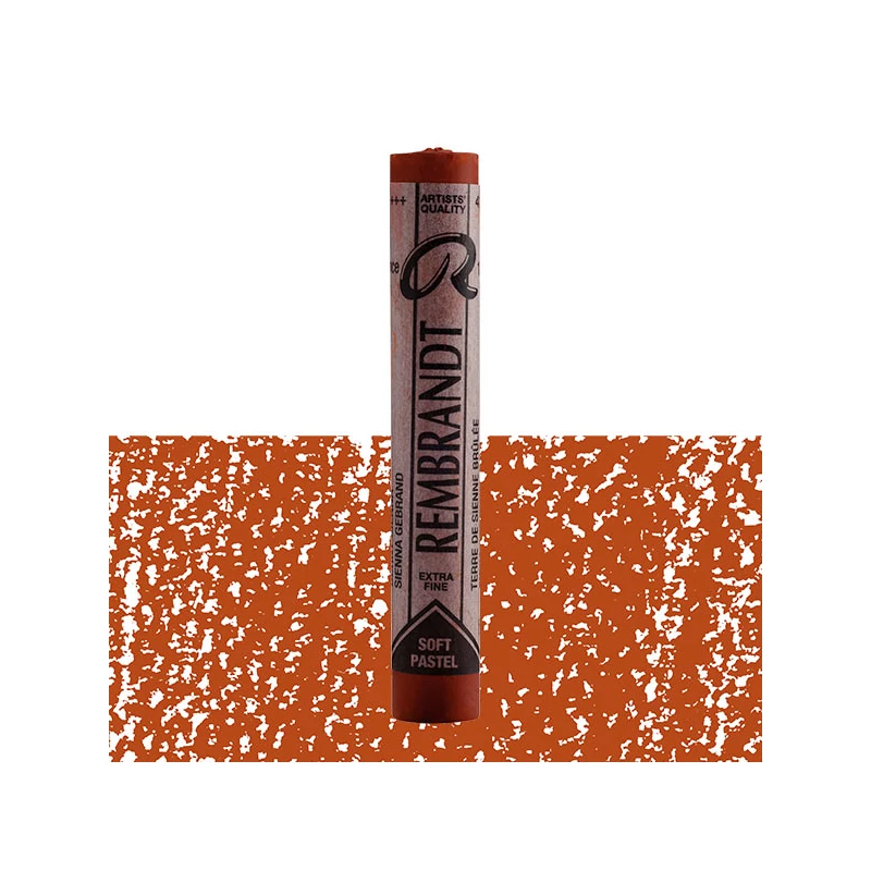 Rembrandt praškasta pastelna kreda - 411.5, burnt sienna