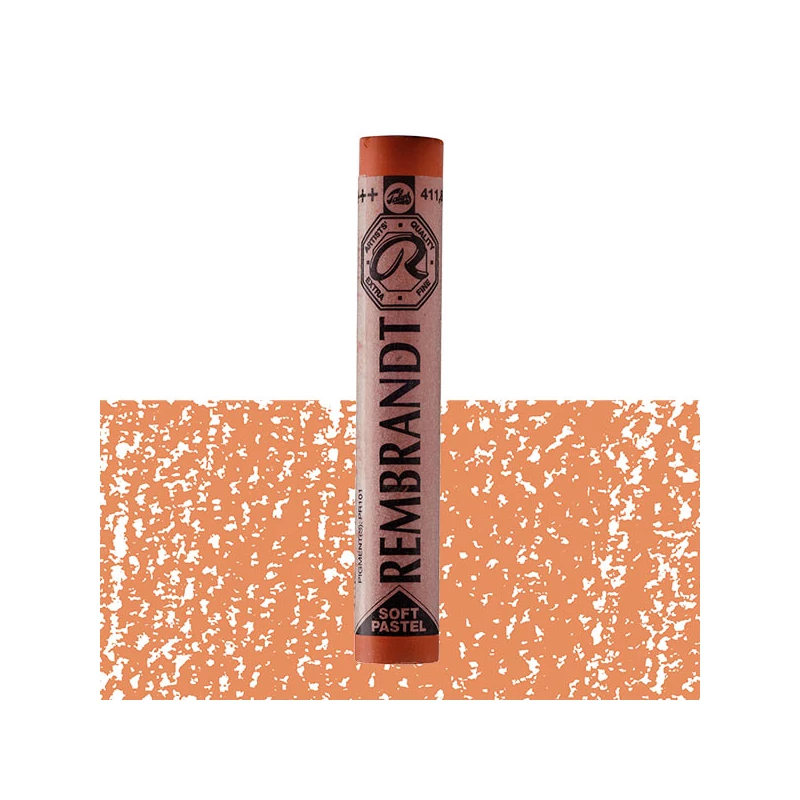 Rembrandt praškasta pastelna kreda - 411.8, burnt sienna