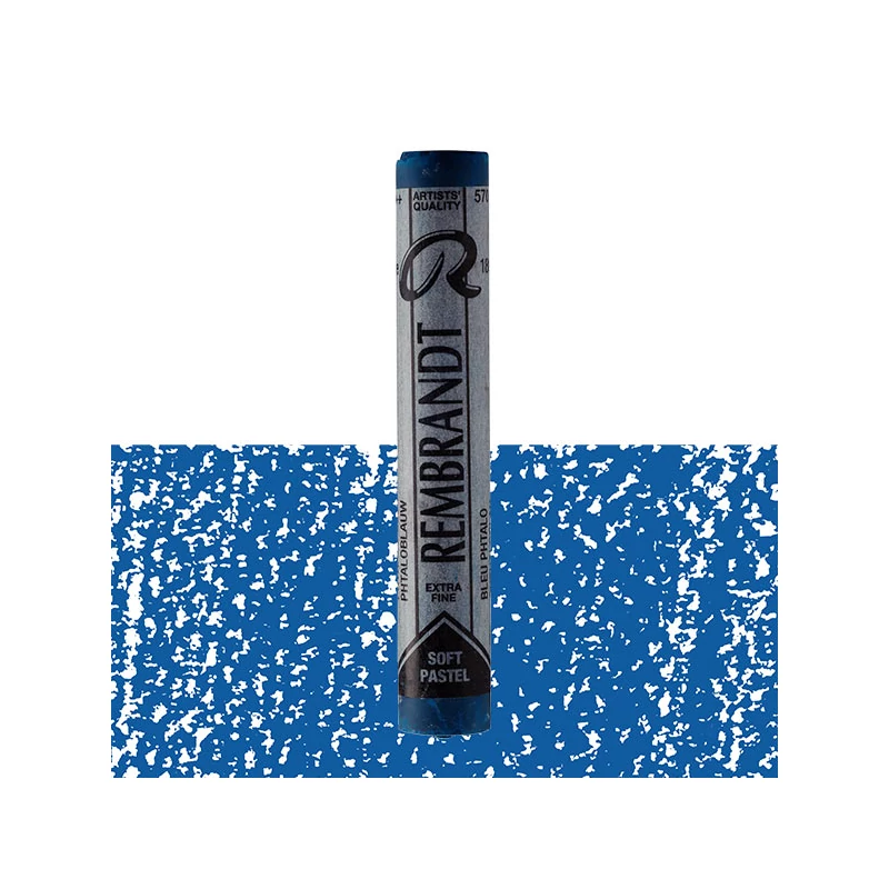 Rembrandt praškasta pastelna kreda - 570.3, phthalo blue