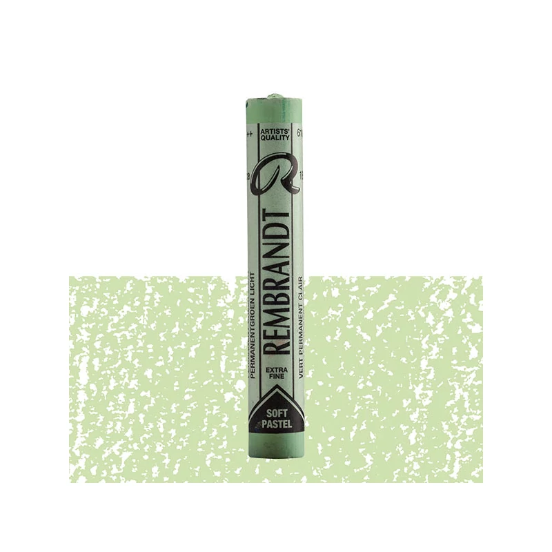 Rembrandt praškasta pastelna kreda - 618.9, permanent green light