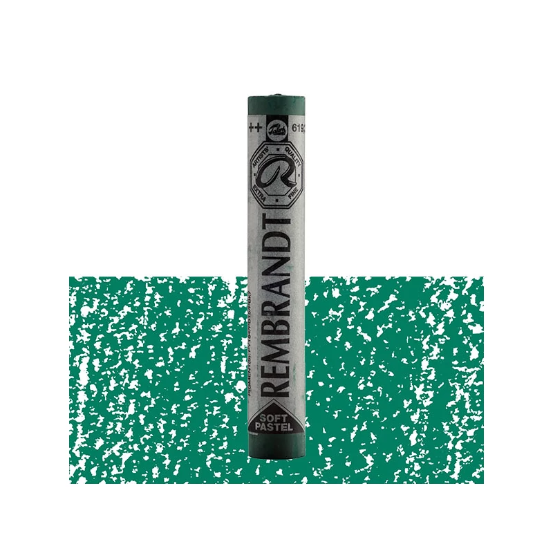 Rembrandt praškasta pastelna kreda - 619.3, permanent green deep