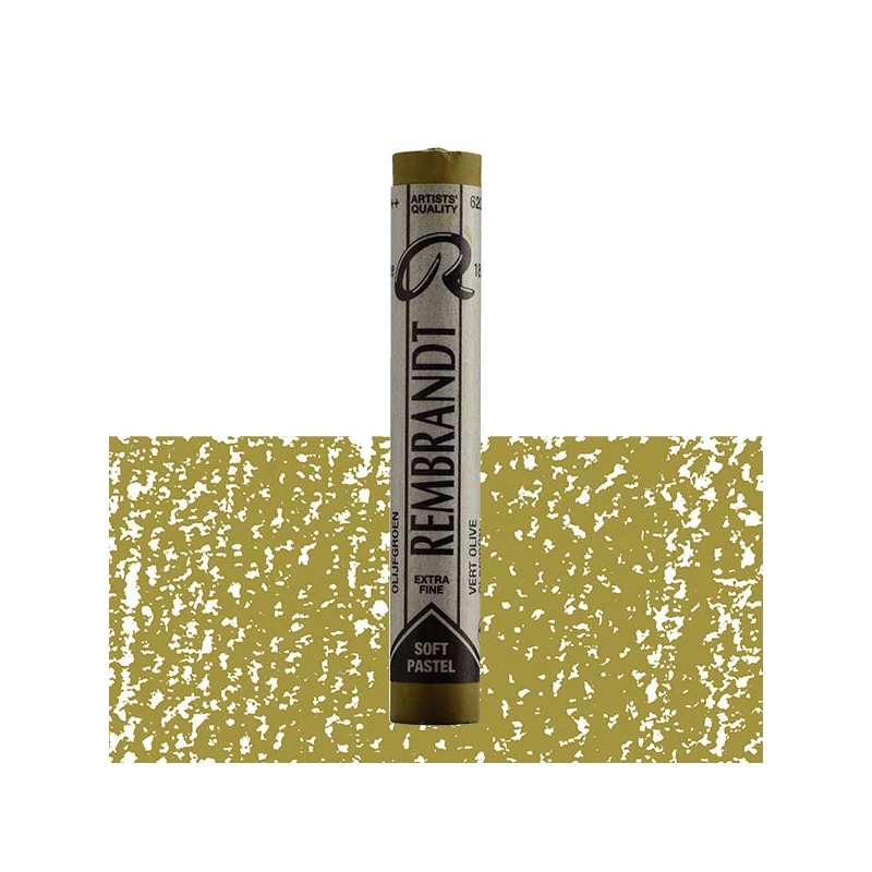 Rembrandt praškasta pastelna kreda - 620.7, olive green