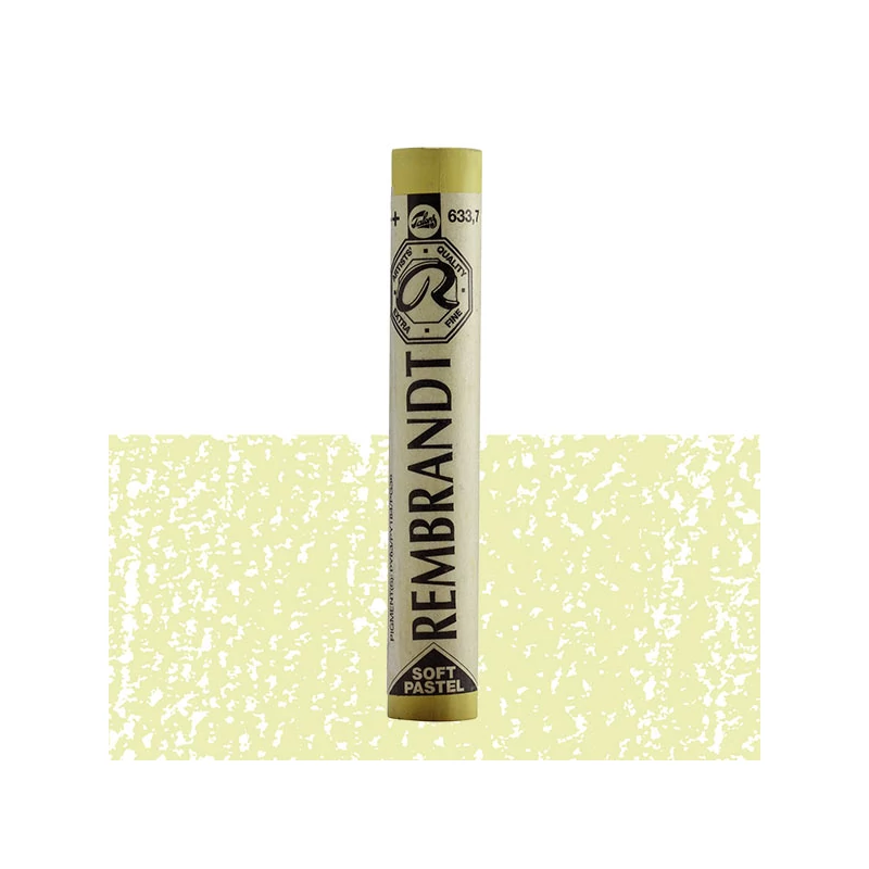 Rembrandt praškasta pastelna kreda - 633.7, permanent yellow green