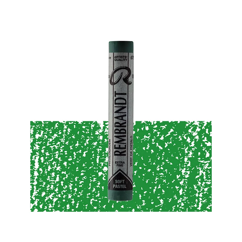 Rembrandt praškasta pastelna kreda - 675.3, phthalo green