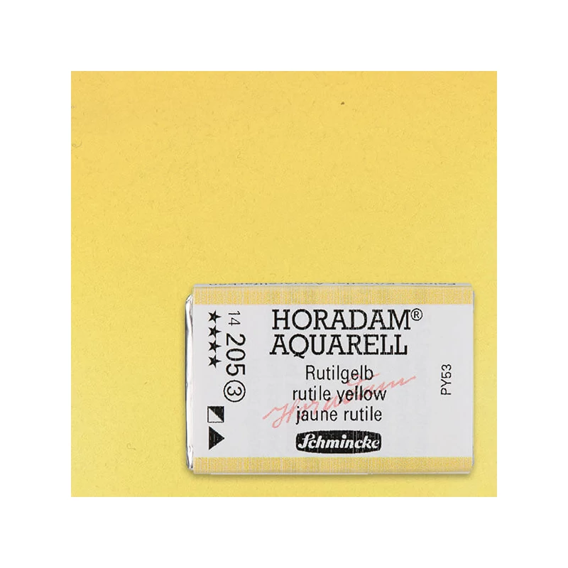 Schmincke Horadam akvarel boja, 1/1 svilenkasta - 05, rutile yellow