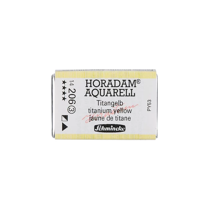 Schmincke Horadam akvarel boja, 1/1 svilenkasta - 06, titanium yellow