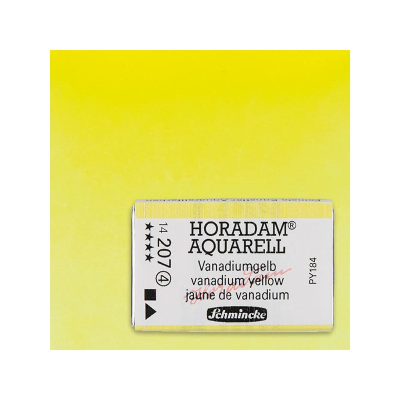Schmincke Horadam akvarel boja, 1/1 svilenkasta - 07, vanadium yellow