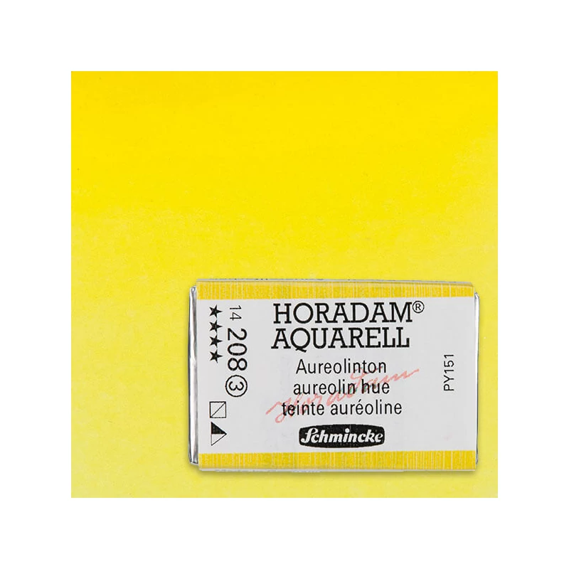 Schmincke Horadam akvarel boja, 1/1 svilenkasta - 08, aureolin hue