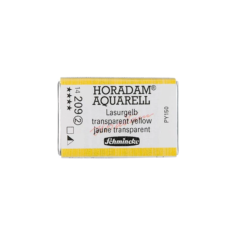 Schmincke Horadam akvarel boja, 1/1 svilenkasta - 09, transparent yellow