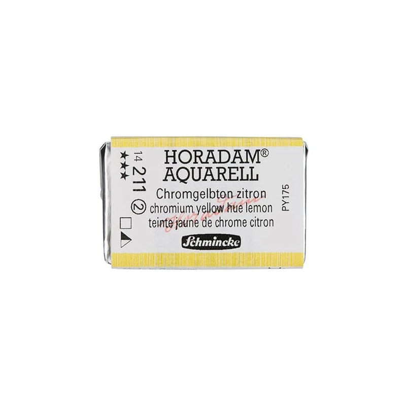 Schmincke Horadam akvarel boja, 1/1 svilenkasta - 11, chromium yellow hue lemon