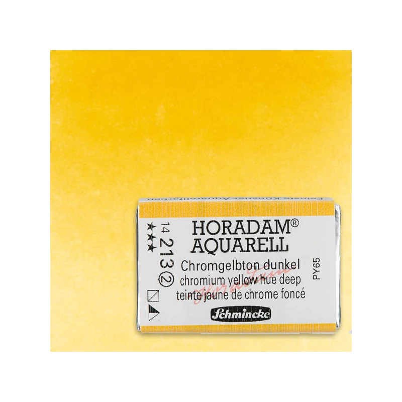 Schmincke Horadam akvarel boja, 1/1 svilenkasta - 13, chromium yellow hue deep