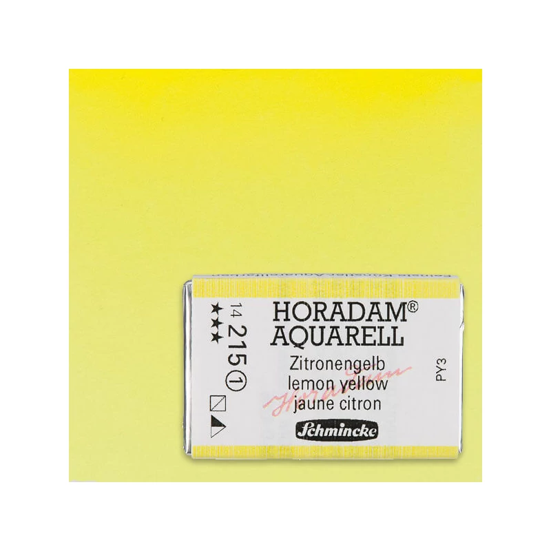 Schmincke Horadam akvarel boja, 1/1 svilenkasta - 15, lemon yellow