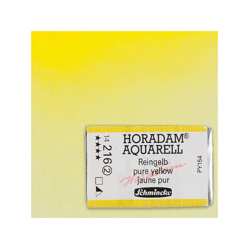 Schmincke Horadam akvarel boja, 1/1 svilenkasta - 16, pure yellow