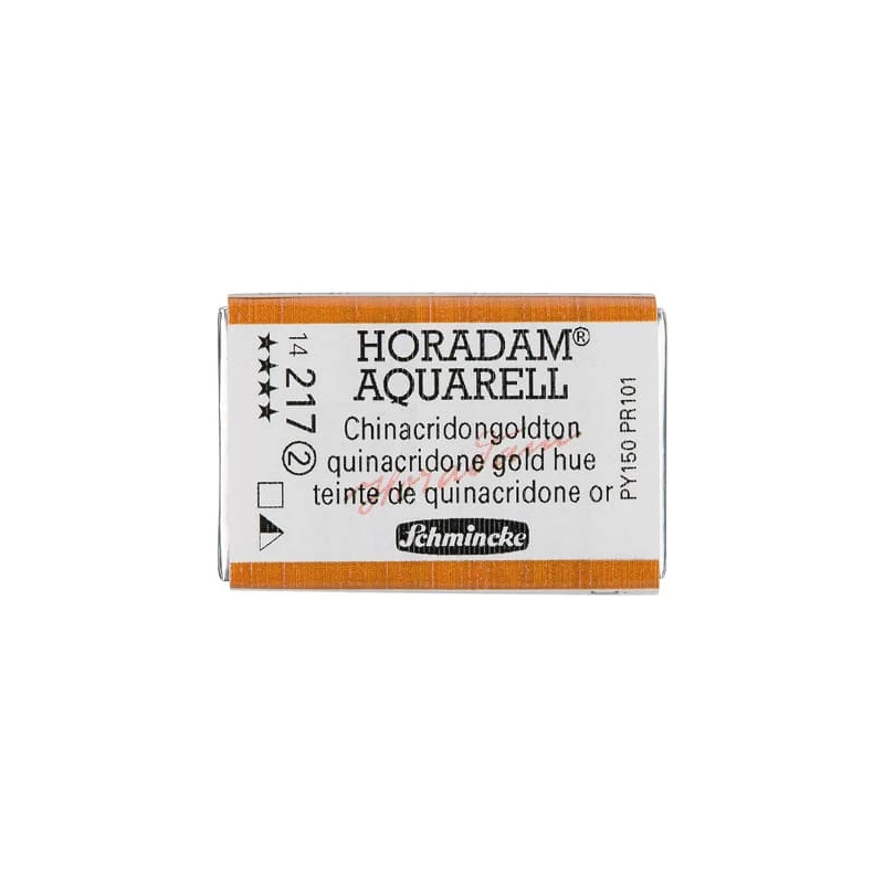 Schmincke Horadam akvarel boja, 1/1 svilenkasta - 17, quinacridone gold hue