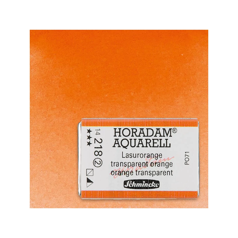 Schmincke Horadam akvarel boja, 1/1 svilenkasta - 18, transparent orange