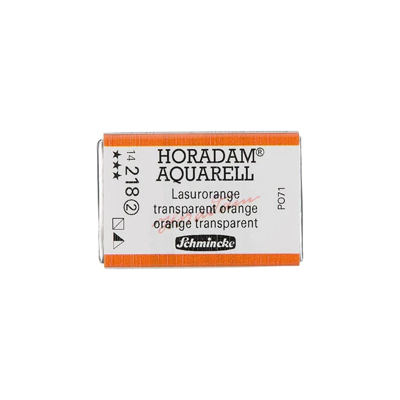 Schmincke Horadam akvarel boja, 1/1 svilenkasta - 18, transparent orange