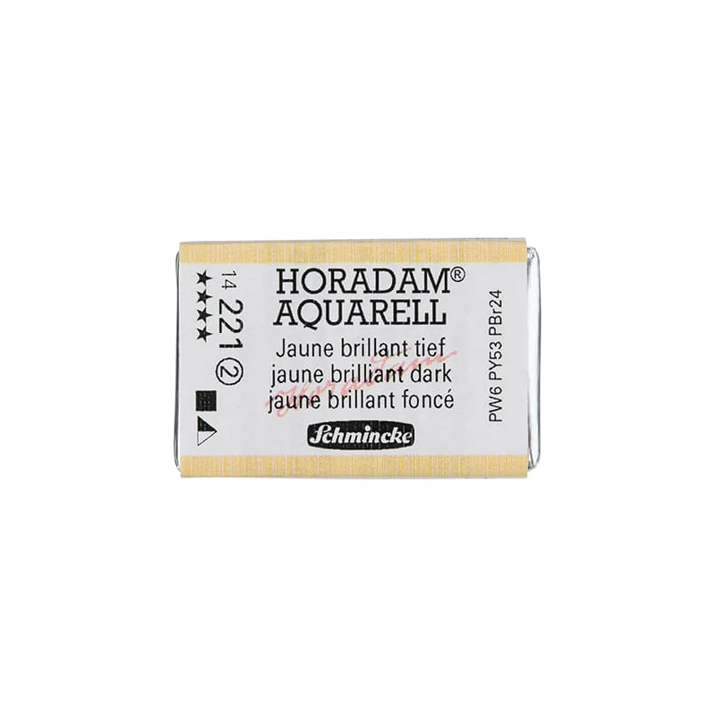 Schmincke Horadam akvarel boja, 1/1 svilenkasta - 21, jaune brilliant dark
