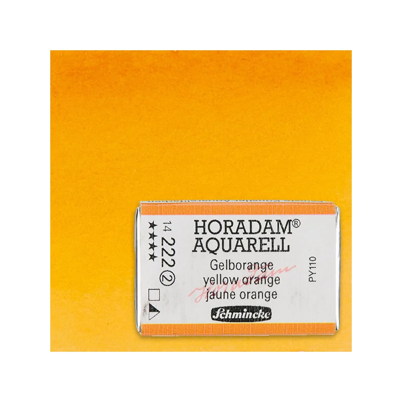 Schmincke Horadam akvarel boja, 1/1 svilenkasta - 22, yellow orange