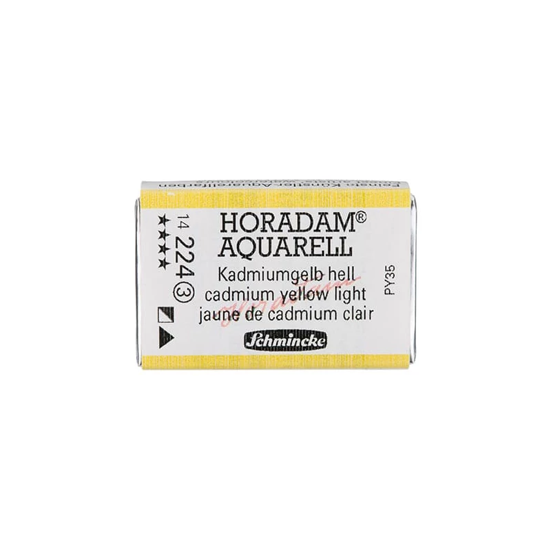 Schmincke Horadam akvarel boja, 1/1 svilenkasta - 24, cadmium yellow light