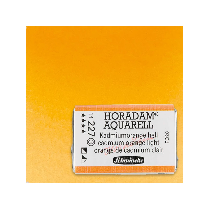 Schmincke Horadam akvarel boja, 1/1 svilenkasta - 27, cadmium orange light