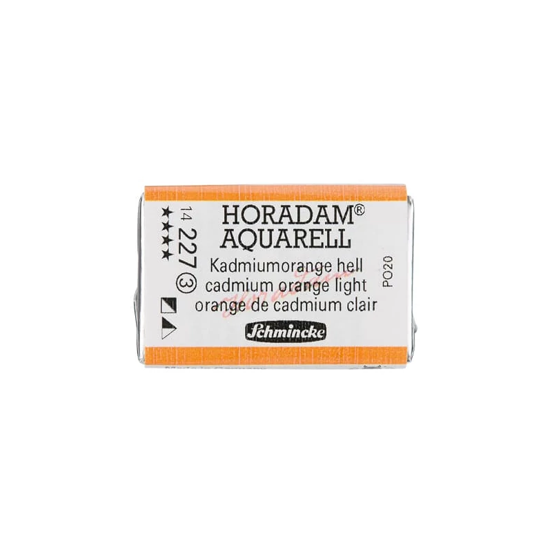 Schmincke Horadam akvarel boja, 1/1 svilenkasta - 27, cadmium orange light